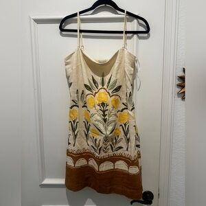 Abercrombie & Fitch Cream Spaghetti Strap Top